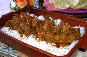 Cambodian food Recipe beef curry