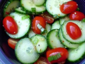 Cambodian food recipes cucumber salad