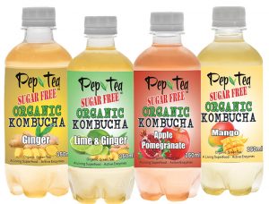 Pep Tea kombucha Zero Sugar from Fine Food Wholesalers Opera Foods